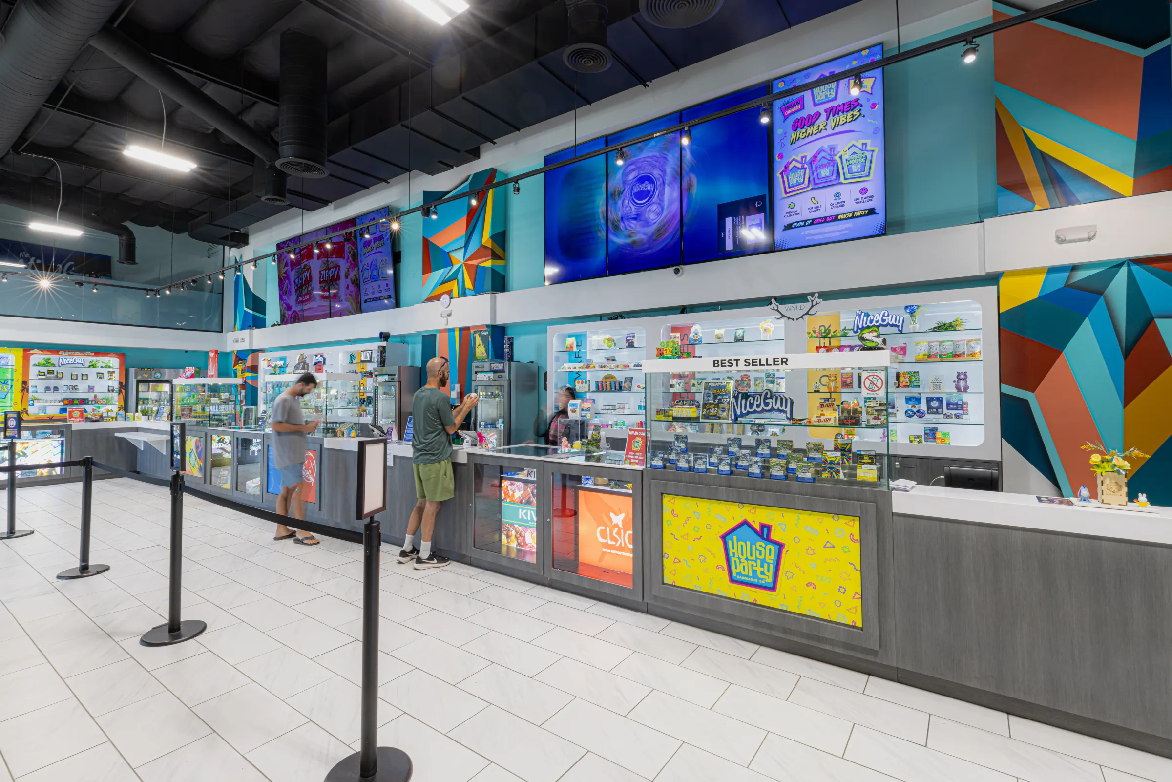 Sales floor at Mr. Nice Guy Marketplace, 1525 E St Gertrude Pl, Santa Ana, CA