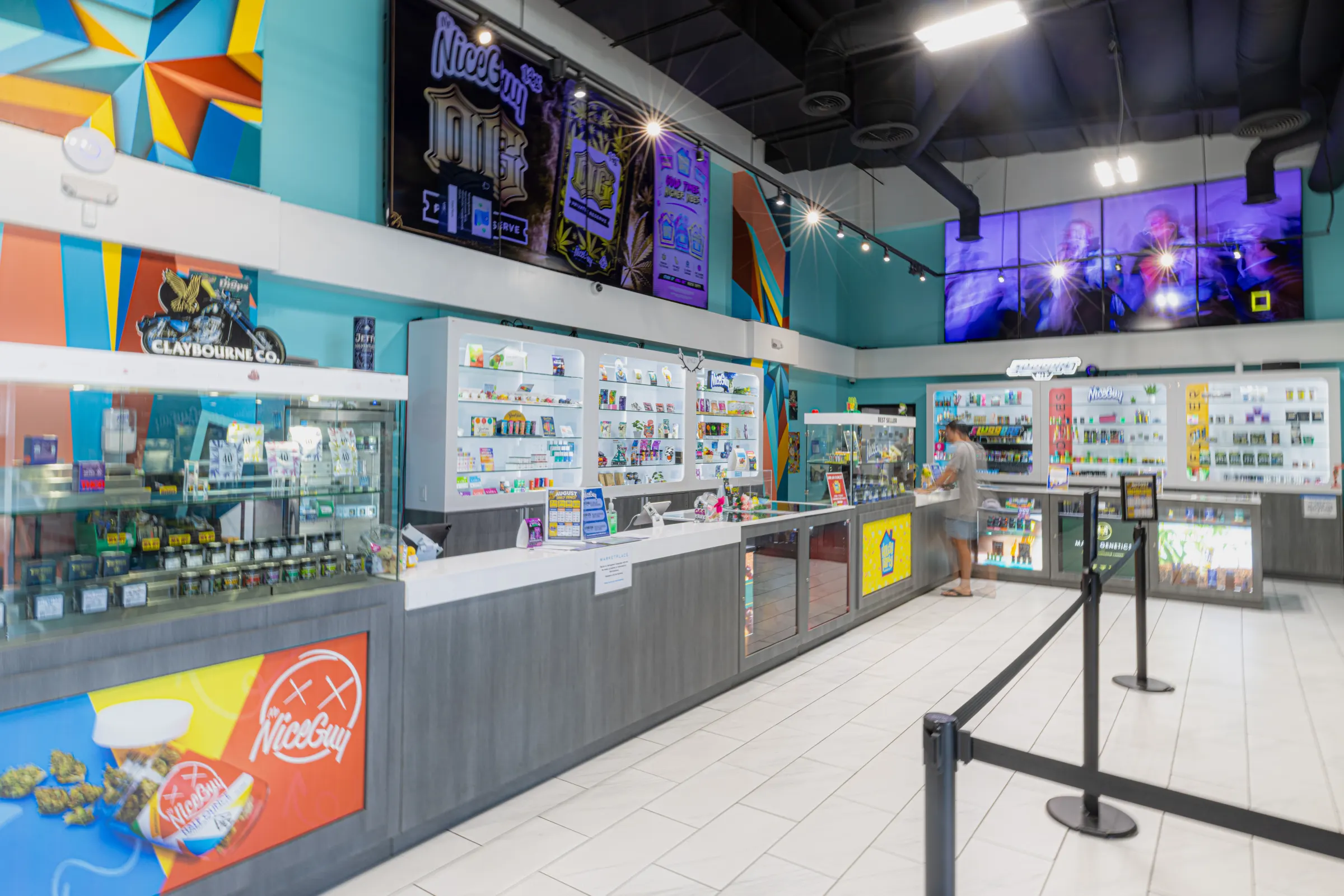 Interior of Mr. Nice Guy Marketplace, 1525 E St Gertrude Pl, Santa Ana, CA